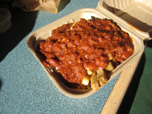 Evolution Fast Foods Chili Cheese Fries